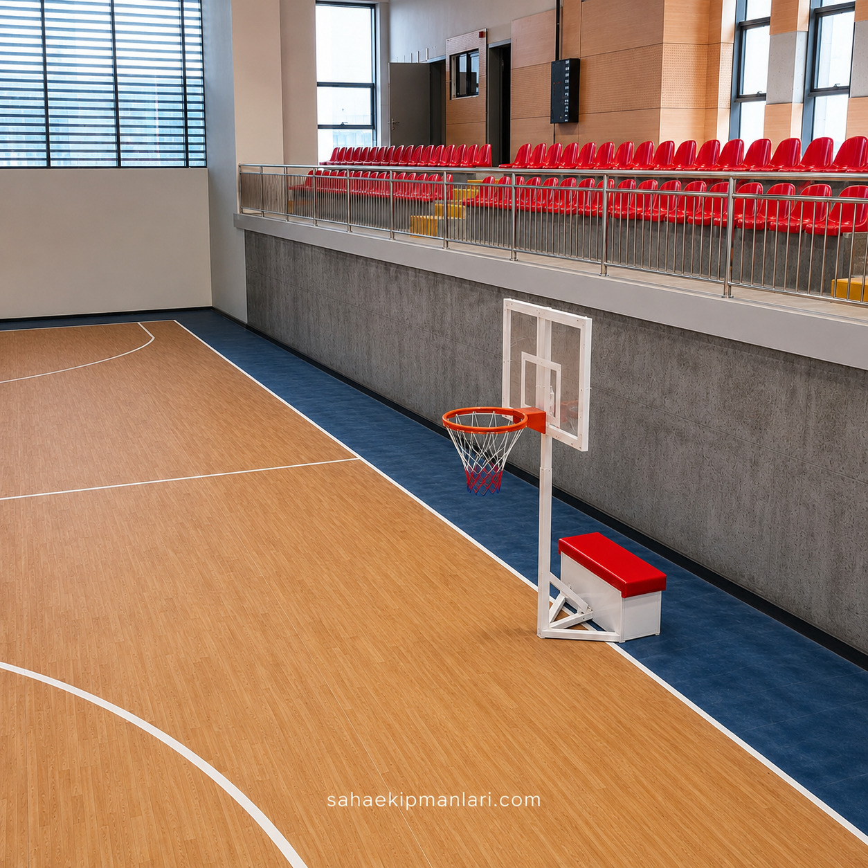 Çocuk Antrenman Basketbol Potası | 90x120 cm Akrilik Panya