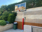 Tek Direkli Basketbol Potası 105x180 cm | Akrilik Cam Panyalı Saha Ekipmanları