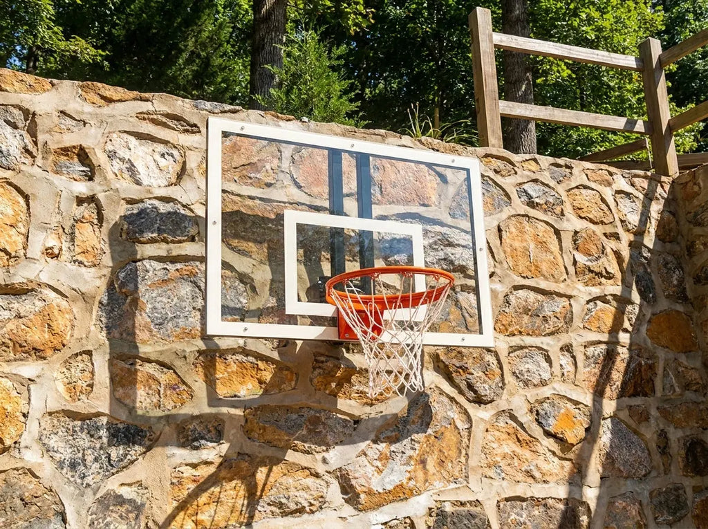 Özel Mülkler İçin Basketbol Potası 90x120 cm | Akrilik Cam Panyalı Saha Ekipmanları