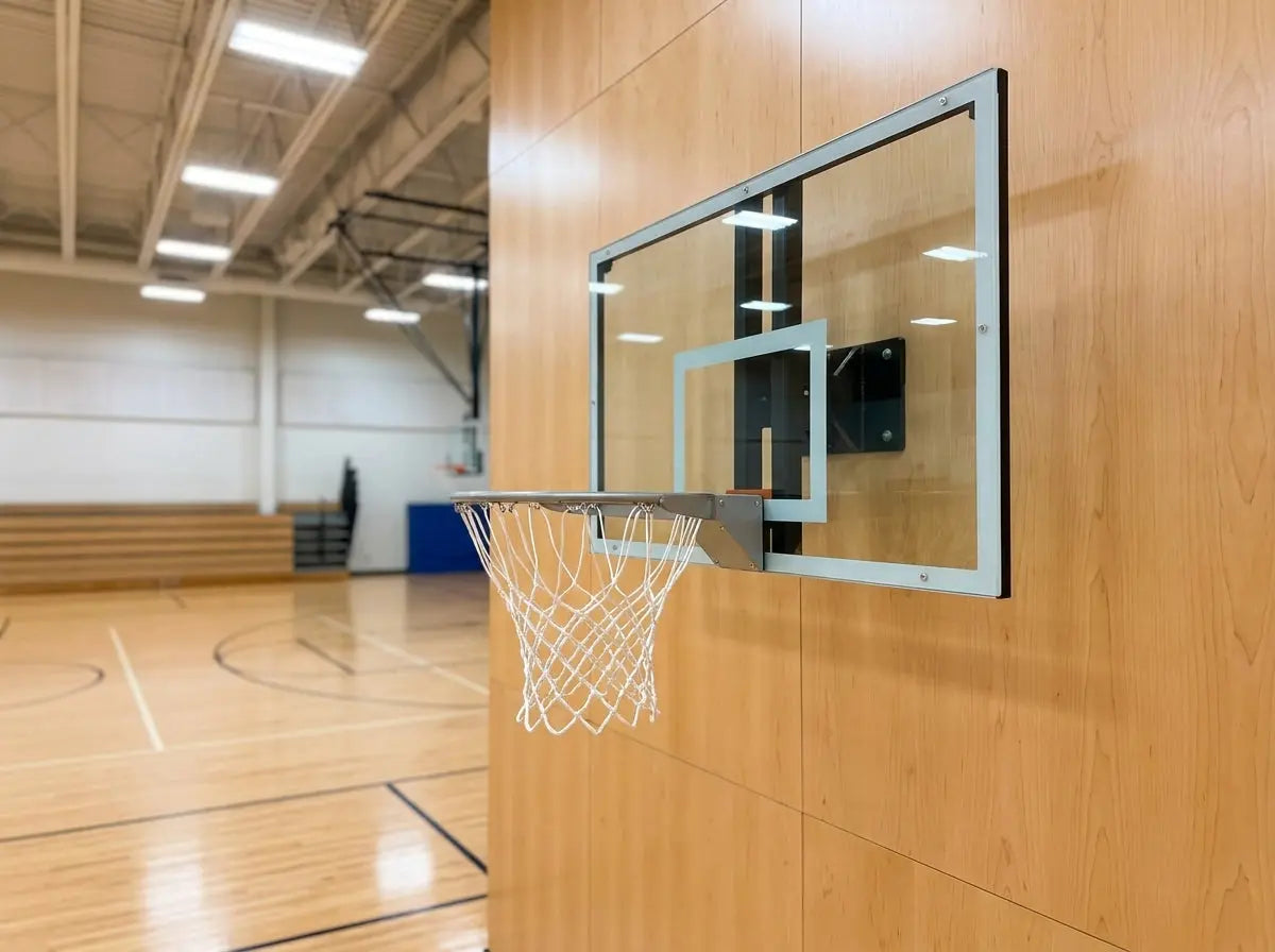 Özel Mülkler İçin Basketbol Potası 90x120 cm | Akrilik Cam Panyalı Saha Ekipmanları
