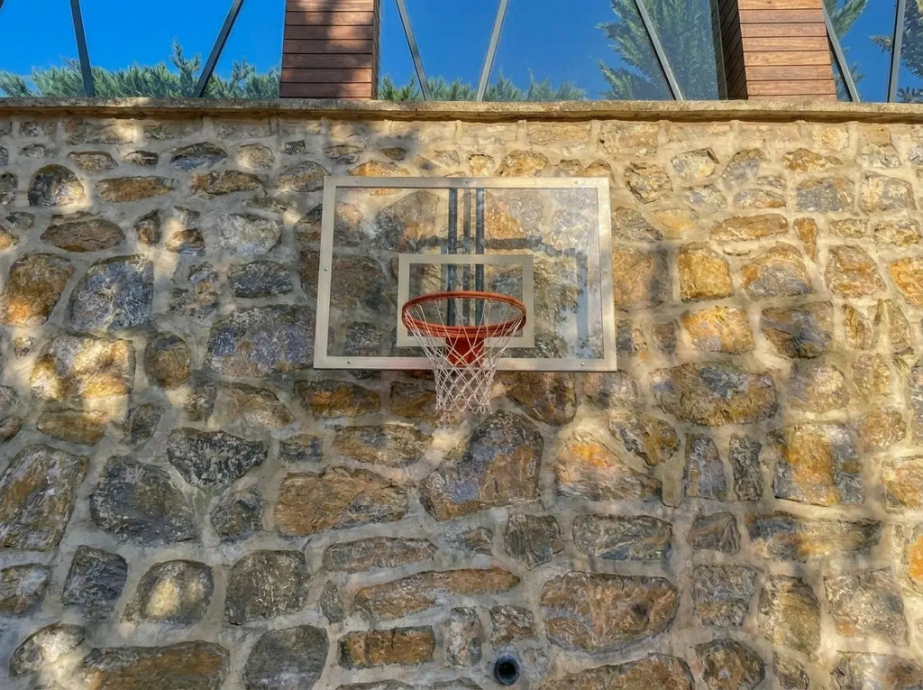 Özel Mülkler İçin Basketbol Potası 90x120 cm | Akrilik Cam Panyalı Saha Ekipmanları