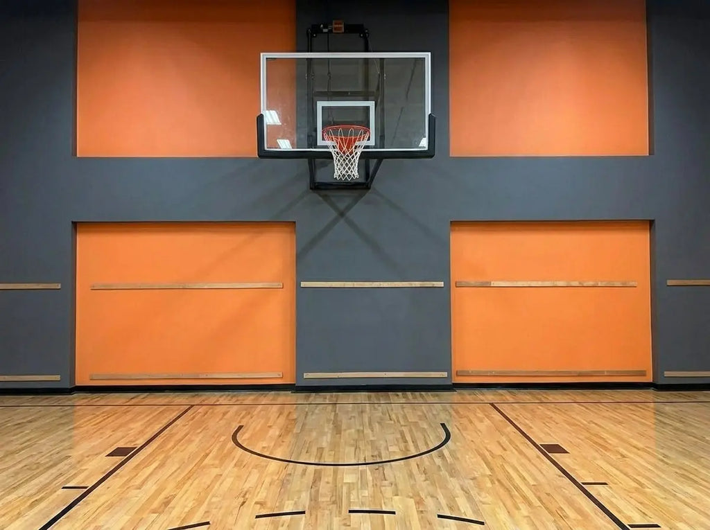 Duvara Monte Katlanabilir Basketbol Potası – 105x180 Saha Ekipmanları