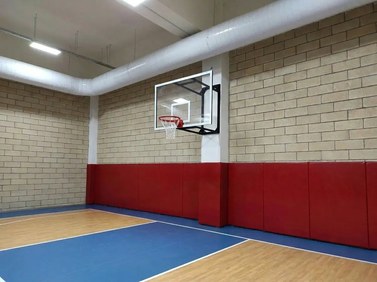 Duvardan Çıkma Basketbol Potası | 105x180 cm Akrilik Cam Panyalı Saha Ekipmanları