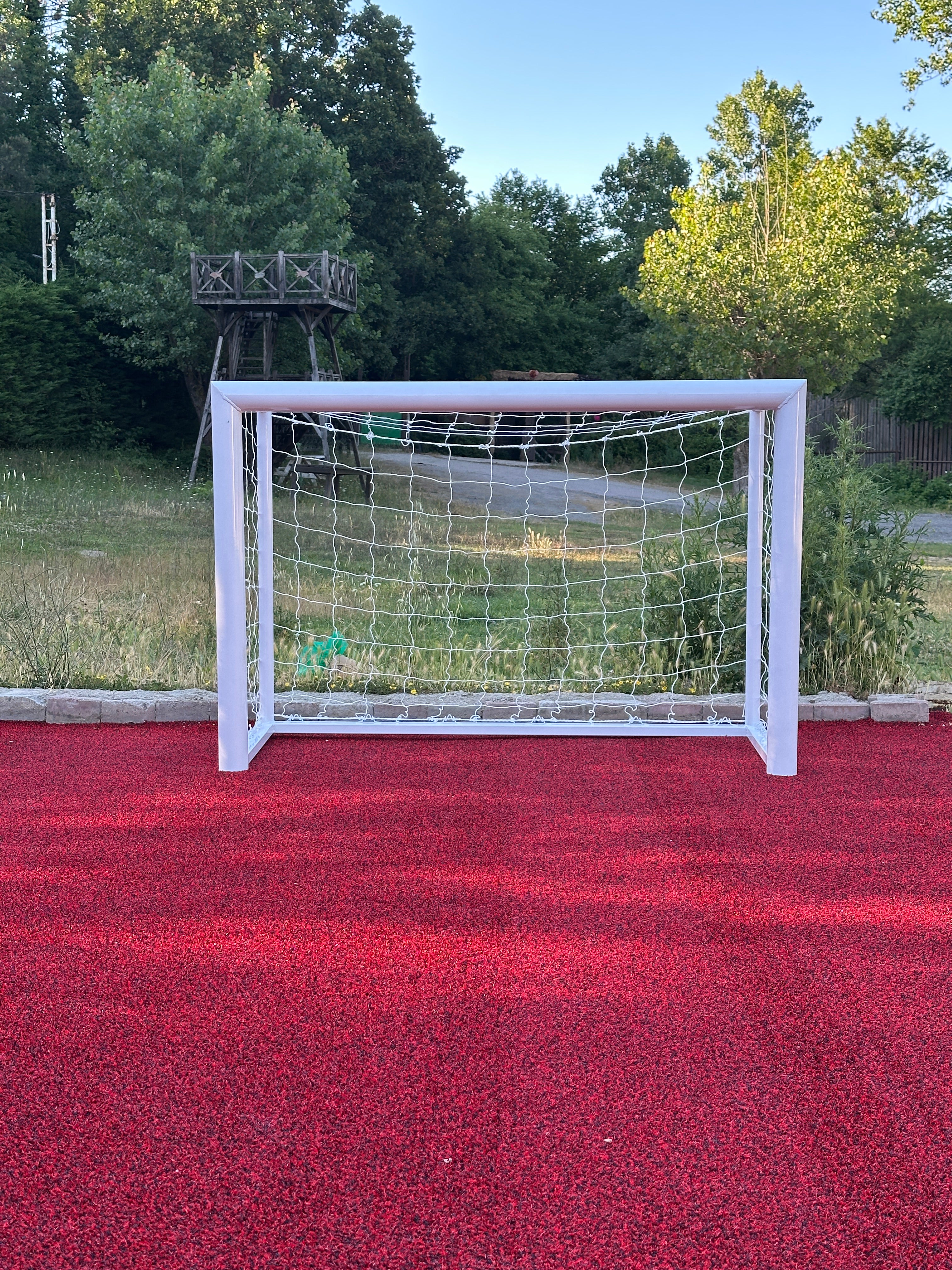 Minyatür Futbol Kalesi Metal Seyyar 100x160 cm | Mini Kale