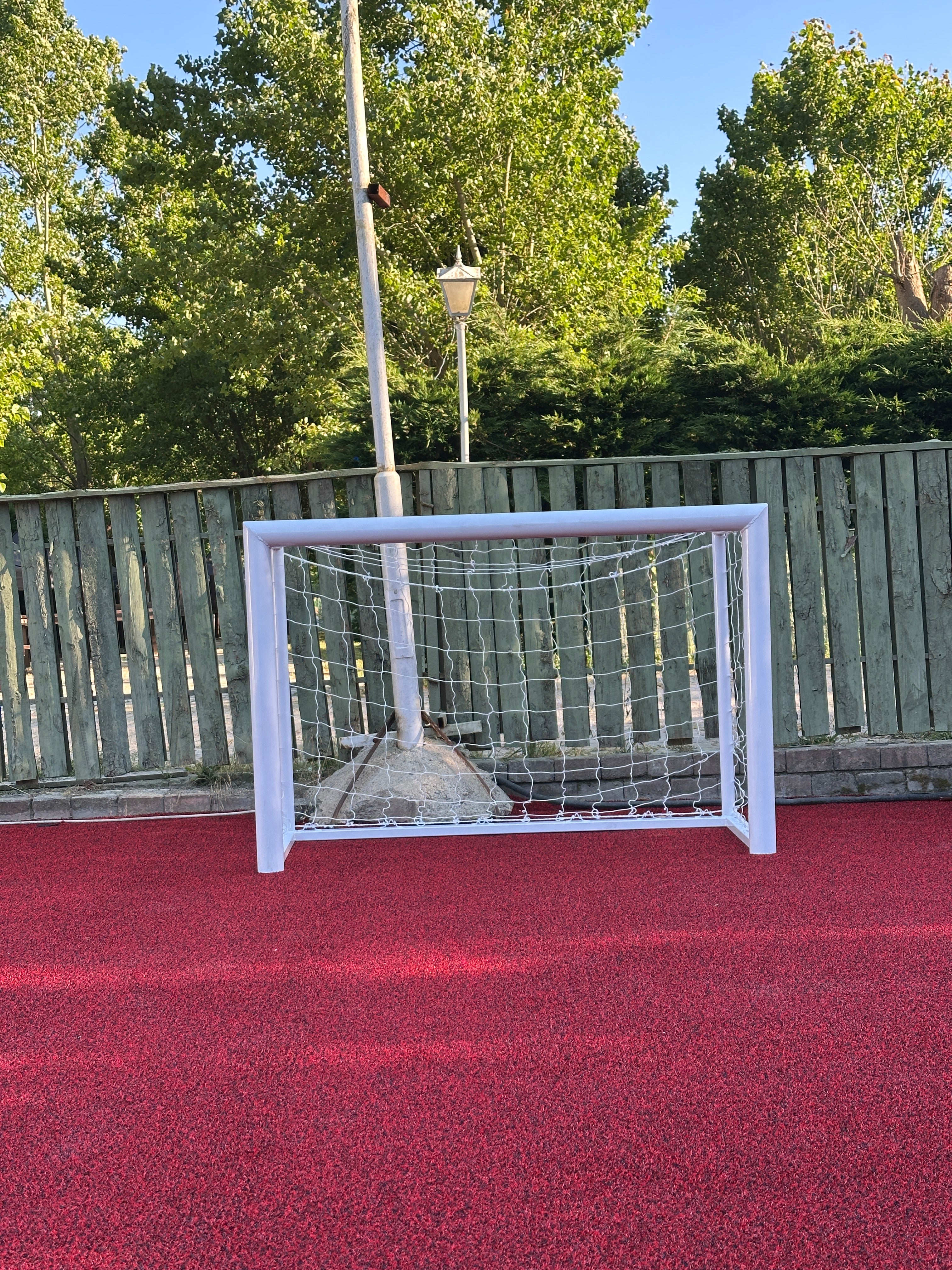 Minyatür Futbol Kalesi Metal Seyyar 100x160 cm | Mini Kale
