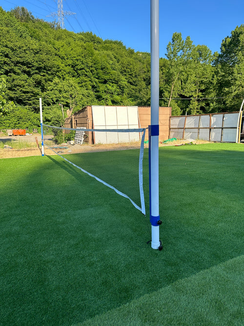 Çok Amaçlı File Direk Seti | Voleybol & Tenis & Ayak Tenisi | 76x3 mm | Yükseklik Ayarlı |