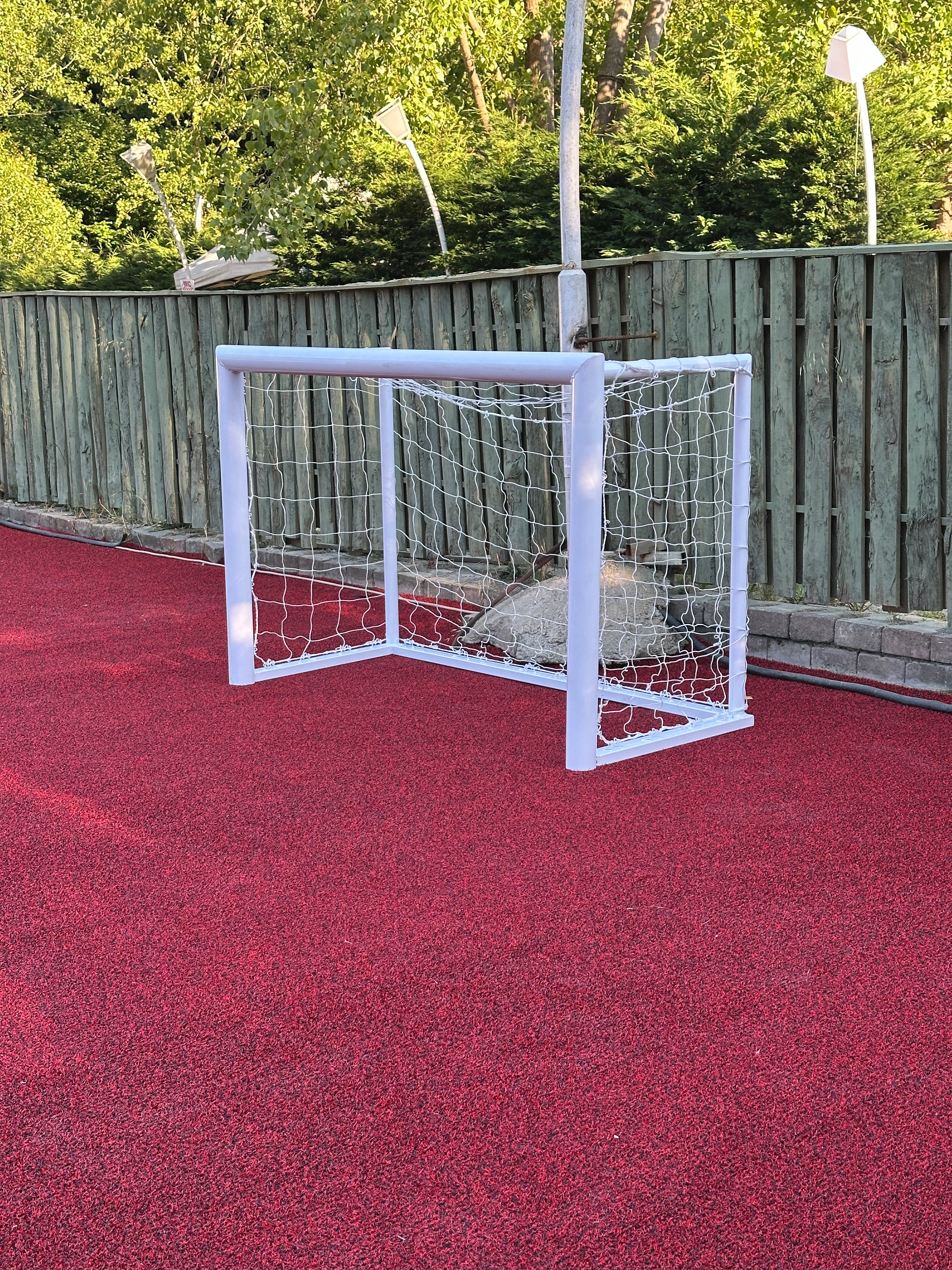 Minyatür Futbol Kalesi Metal Seyyar 100x160 cm | Mini Kale
