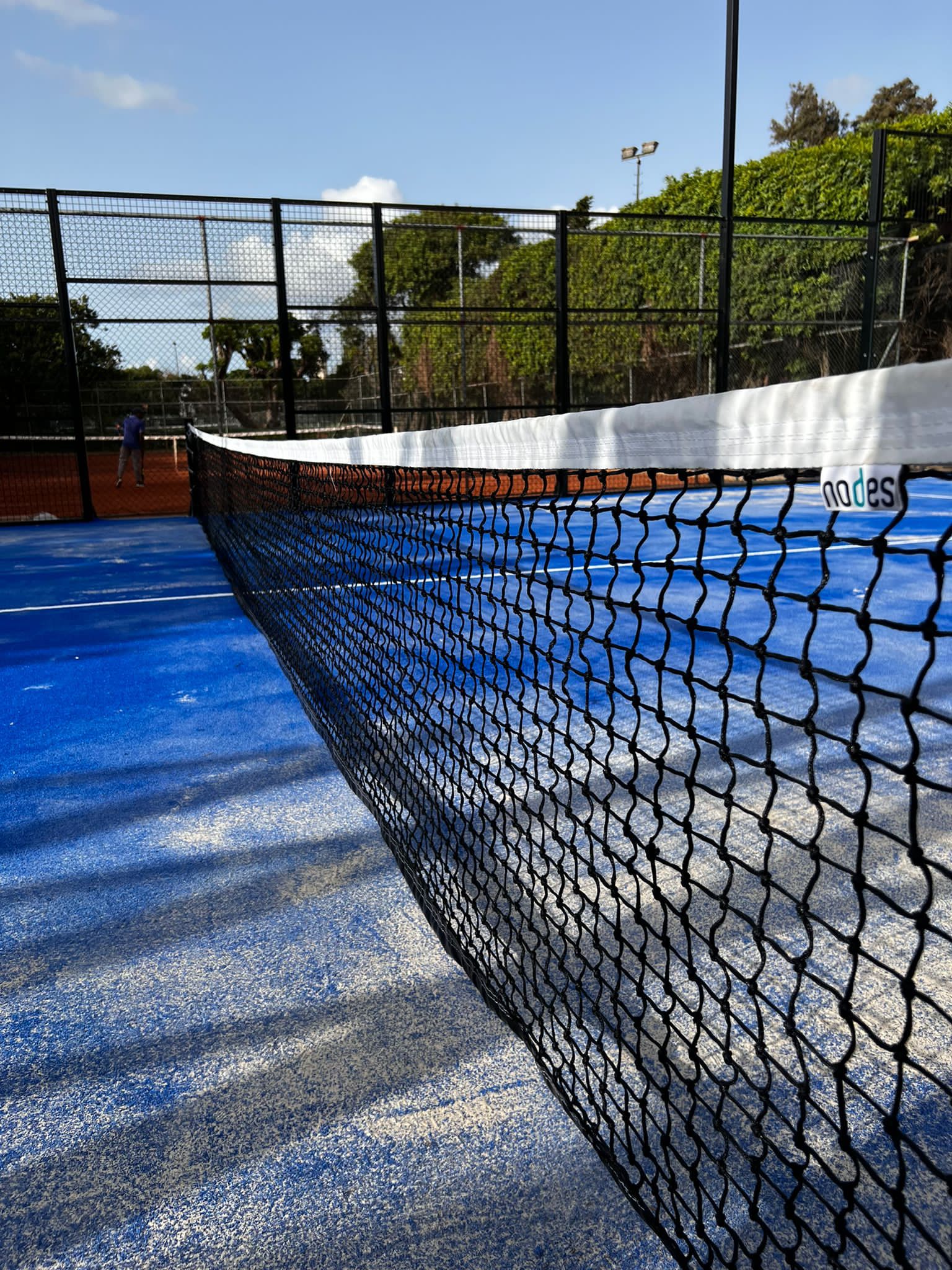 Padel müsabaka maç filesi N680P 95 x 995 cm profesyonel kort filesi