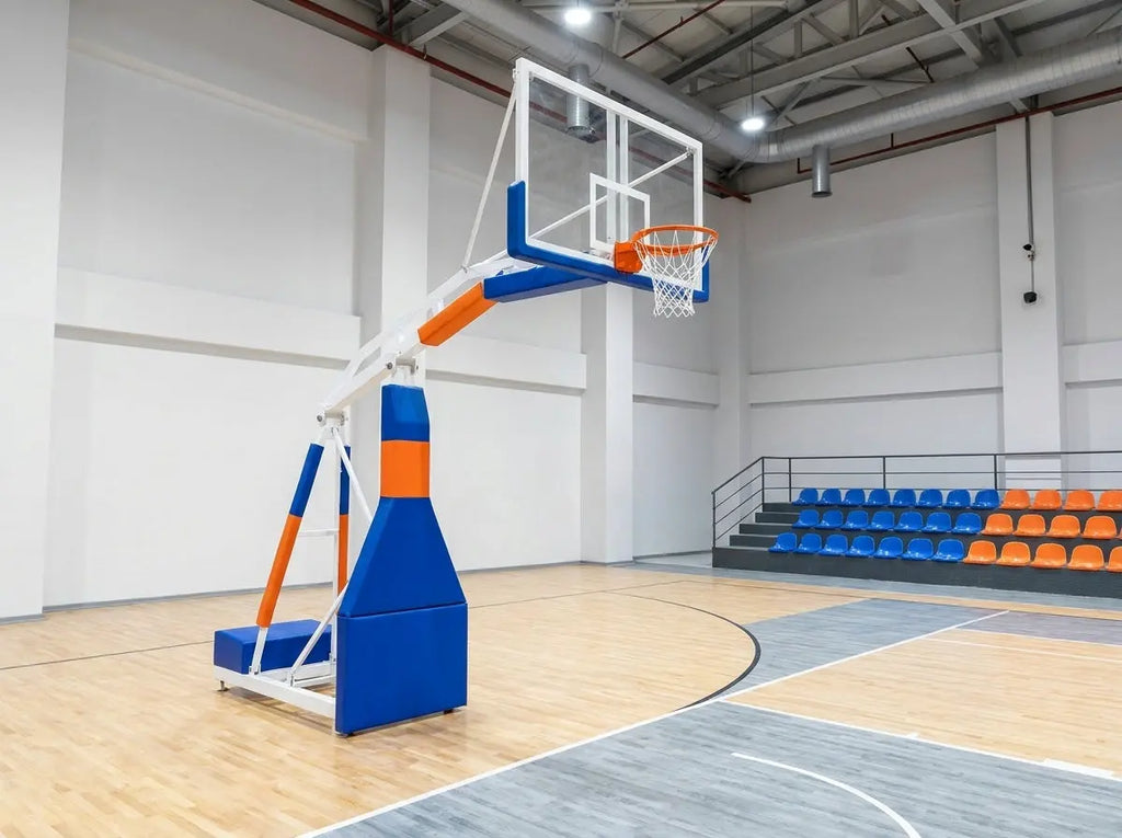 Seyyar Tekerlekli Basketbol Potası | Taşınabilir Antrenman Potası Saha Ekipmanları