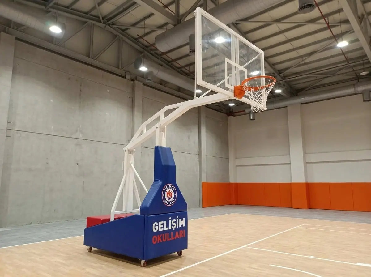 Seyyar Tekerlekli Basketbol Potası | Taşınabilir Antrenman Potası Saha Ekipmanları