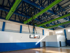 Tavana Katlanır Motorlu Basketbol Potası | Nizami Ölçü Profesyonel Sistem Saha Ekipmanları