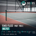 Tenis filesi profesyonel PRO-C 107x12,70 mt kort filesi